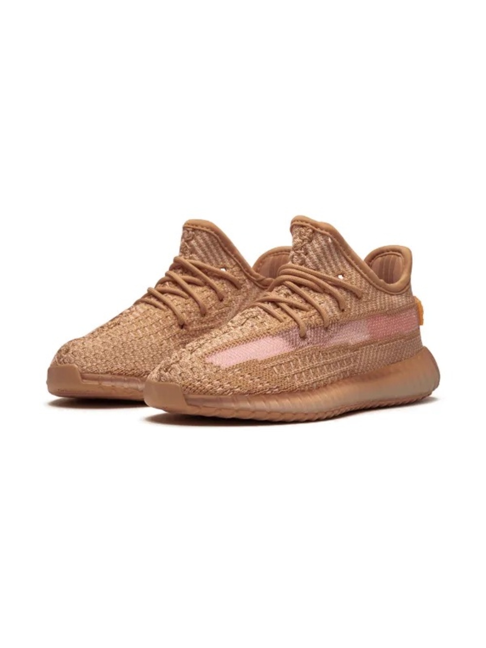 Yeezy Boost 350 V2 Tan with Pink Stripe